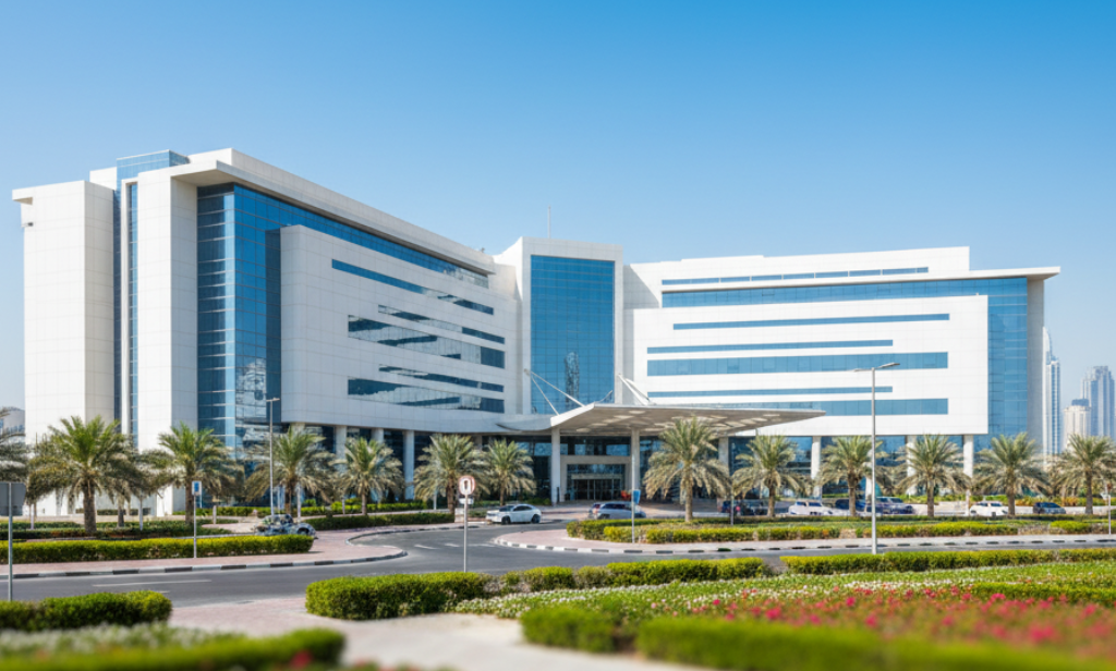 Hospital Building Exterior