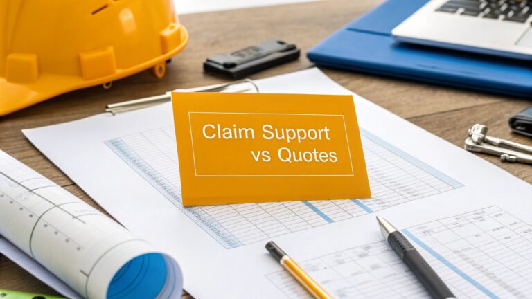 Insurance Claim Support vs. Contractor Quotes: A Guide for UAE Asset & Facility Managers