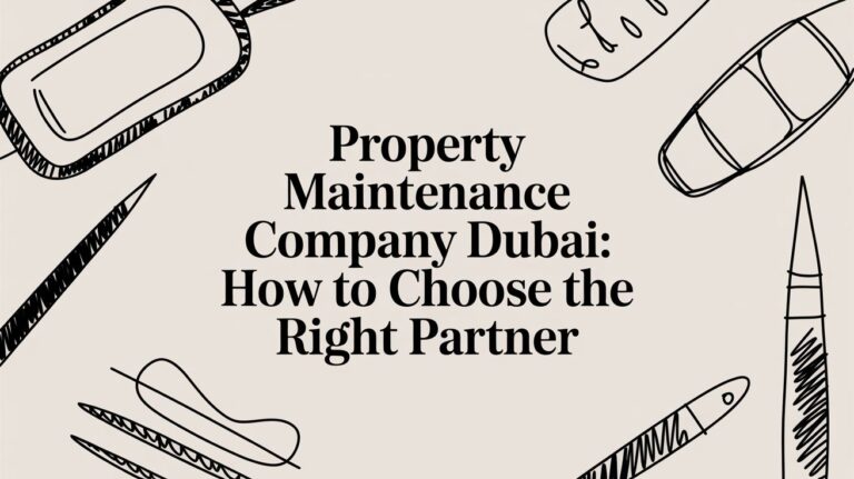 Property maintenance company dubai: How to Choose the Right Partner