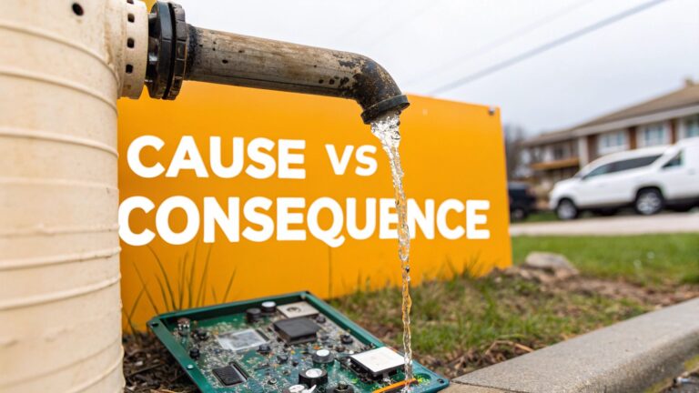 Water Leakage or Electrical Damage? How Insurers Assess Cause vs Consequence