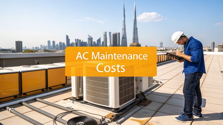 How Much Is AC Maintenance in Dubai? A Complete Pricing Guide