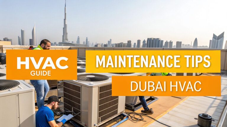 HVAC Maintenance Company in Dubai, UAE: A Commercial Building Perspective