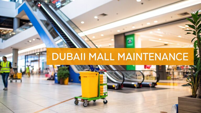 Shopping Mall Maintenance in Dubai: A Guide for Retail Asset Managers