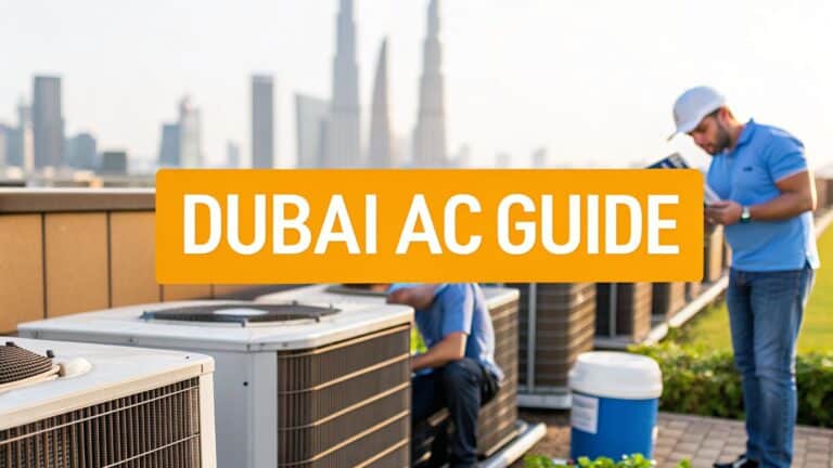 A Technical Guide to Procuring AC Maintenance Services in Dubai